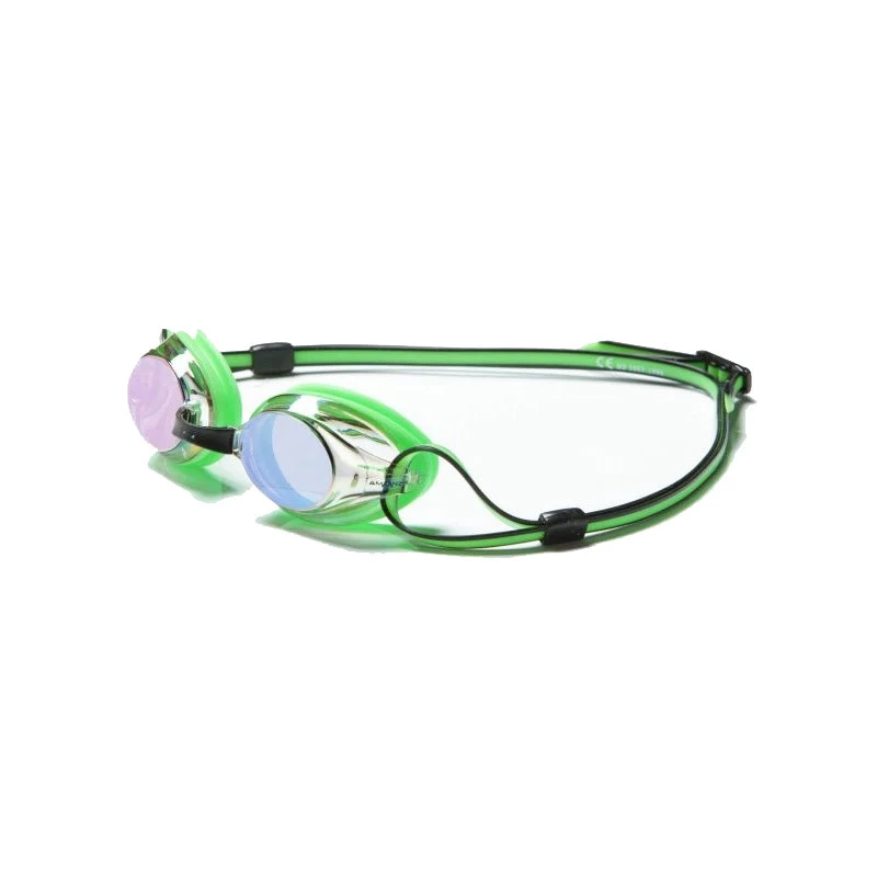Amanzi - Axion Pearl Green And Black Mirrored Lens Goggles 1 Amanzi - Axion Pearl Green And Black Mirrored Lens Goggles