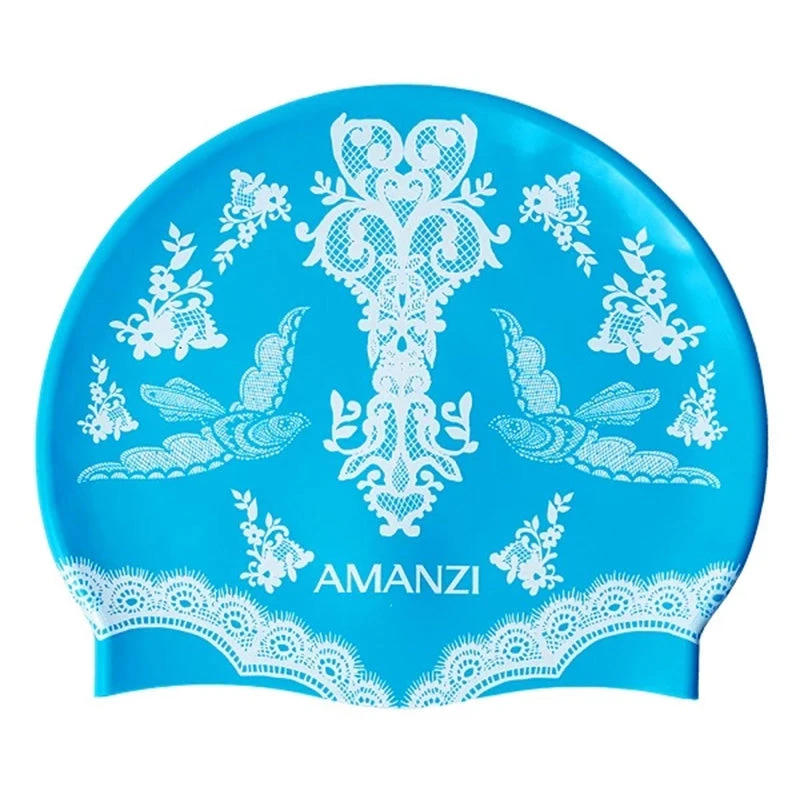 Amanzi - Bluebirds Swim Hat 1 Amanzi - Bluebirds Swim Hat