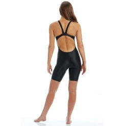 Amanzi - Acceler8 Black Girls Kneelength Swimsuit 13 Amanzi - Acceler8 Black Girls Kneelength Swimsuit -Swim Wave Shop amanzi acceler8 black kneelength 7