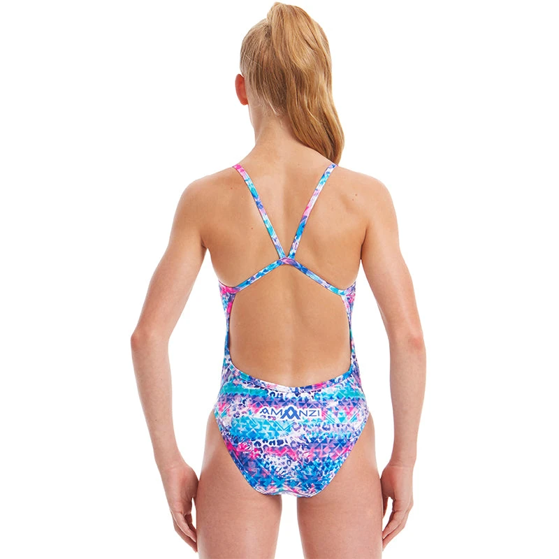 Amanzi - Angel Dust Girls Pro Back One Piece 2 Amanzi - Angel Dust Girls Pro Back One Piece - Image 2
