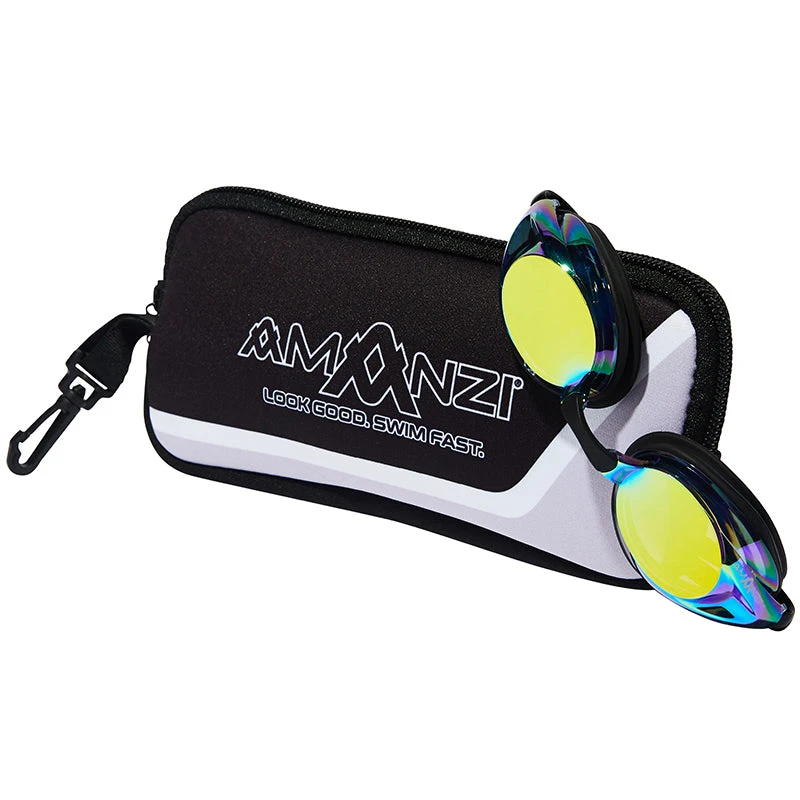 Amanzi - Axion Graphite Mirror Goggles - Black 7 Amanzi - Axion Graphite Mirror Goggles - Black - Image 7