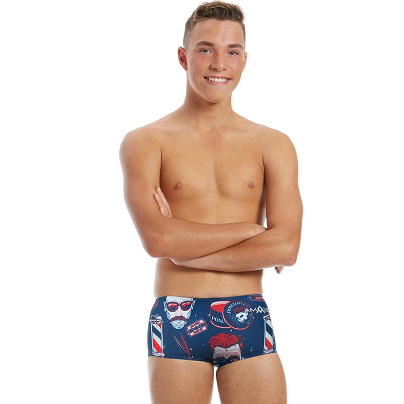 Amanzi - Barber Chop Trunks Boys Swimwear 1 Amanzi - Barber Chop Trunks Boys Swimwear