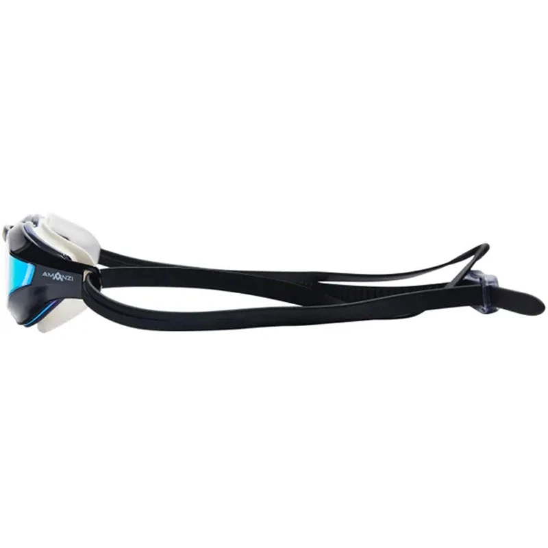 Amanzi - Dominate Prismatic Mirror Goggles - Black/White 3 Amanzi - Dominate Prismatic Mirror Goggles - Black/White - Image 3