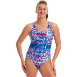 Amanzi - Femme Futura Ladies Active Back One Piece