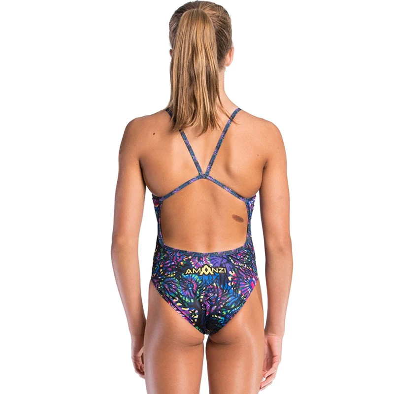Amanzi - Ningaloo Girls One Piece Swimsuit 2 Amanzi - Ningaloo Girls One Piece Swimsuit - Image 2