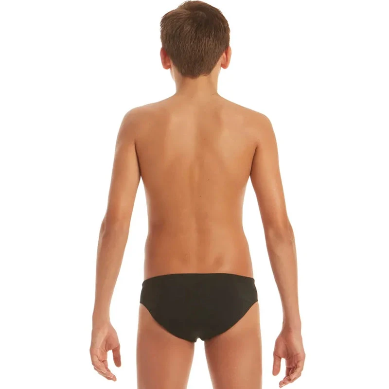 Amanzi - Jet Black Boys Briefs 3 Amanzi - Jet Black Boys Briefs - Image 3