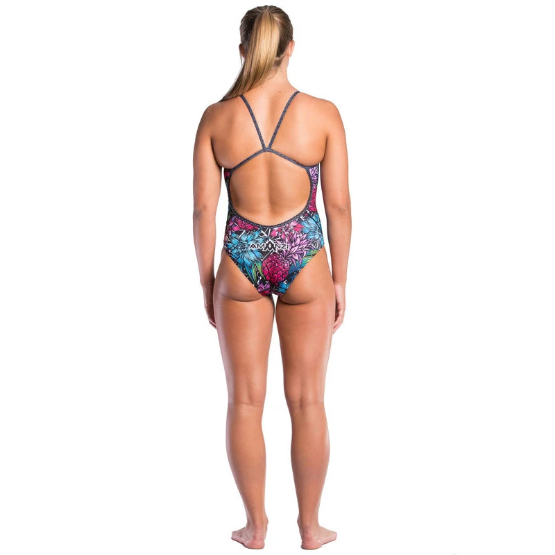 Amanzi - Pineapple Party Ladies One Piece Swimsuit 5 Amanzi - Pineapple Party Ladies One Piece Swimsuit - Image 5
