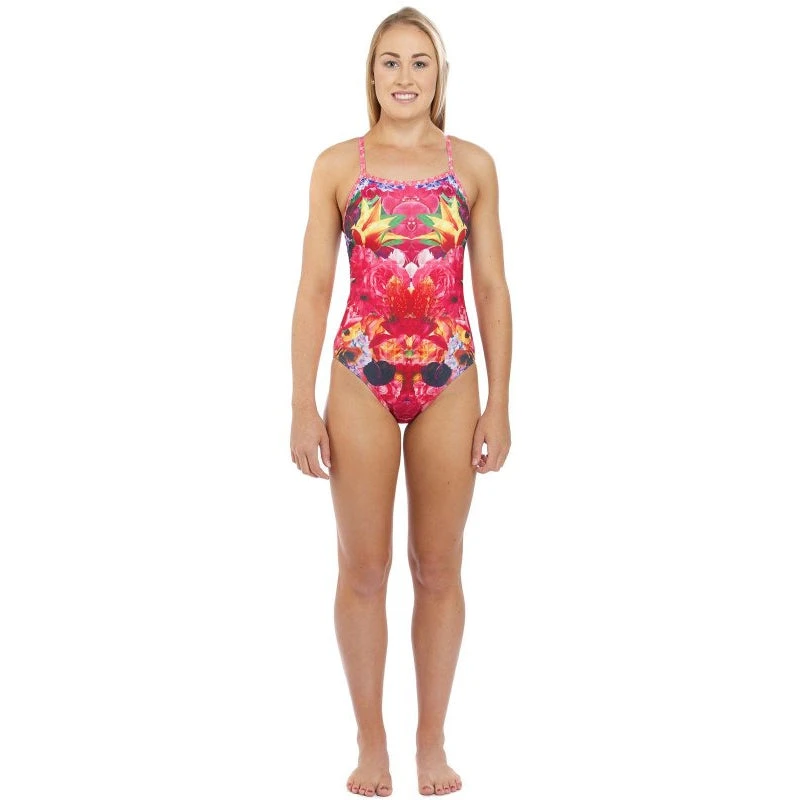 Amanzi - Majestic Bloom Girls One Piece Swimsuit 5 Amanzi - Majestic Bloom Girls One Piece Swimsuit - Image 5