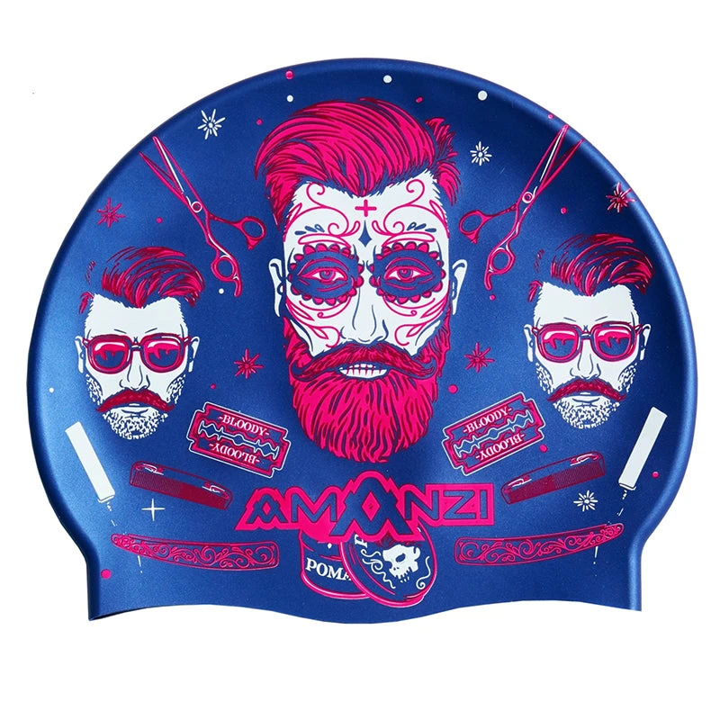 Amanzi - Barber Chop Swim Hat 1 Amanzi - Barber Chop Swim Hat