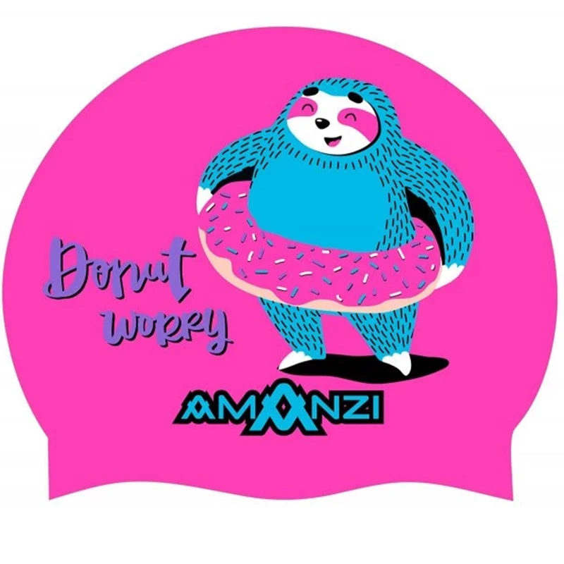 Amanzi - Donut Worry Swim Hat 1 Amanzi - Donut Worry Swim Hat