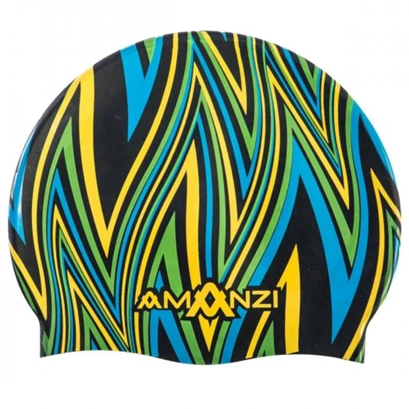 Amanzi - Ignite Blue Swim Hat 1 Amanzi - Ignite Blue Swim Hat